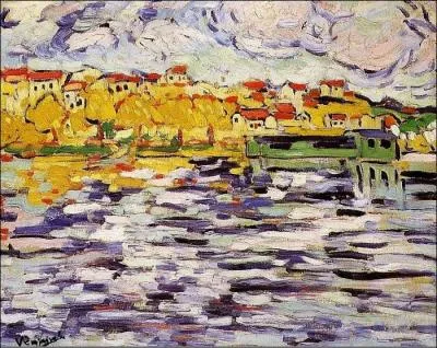 Qui a peint Chatou, maison en bord de Seine ?