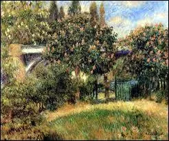 Qui a peint le pont ferroviaire  Chatou ?