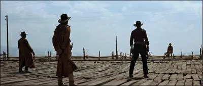 Quel western a la plus longue introduction sans dialogue (15 minutes) ?