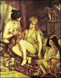 Qui a peint Parisiennes habilles en algriennes ?