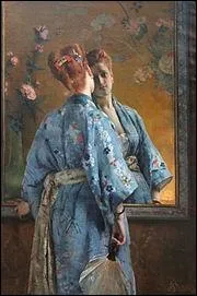 Qui a peint La parisienne japonaise ?
