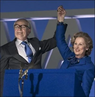 En 2011, le film 'La Dame de fer' dans lequel il ctoie Meryl Streep dans le rle principal, porte sur la vie de :