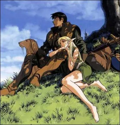 Dans 'Les Chroniques de la Guerre de Lodoss', quelle jolie elfe devient la compagne du guerrier Parn et ce, jusqu' la vie de sa vie ?
