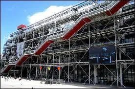 Le Centre Georges-Pompidou à Beaubourg (4e arrondissement)