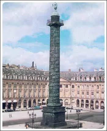 La colonne Vendôme (1er arrondissement) souvenir de la victoire d´Austerlitz