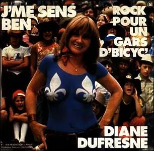 Diane Dufresne n'a jamais eu peur de faire scandale. Qu'est-ce qui choquait sur cette pochette de disque ?