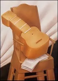 Qui a peint 'Guitare et chaise' ?
