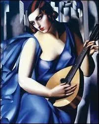 Qui a peint 'Femme  la guitare' ?