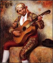 Qui a peint 'Le guitariste espagnol' ?