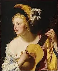 Qui a peint 'La joueuse de guitare' ?