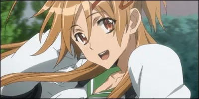 Elle est membre du club de Sôjutsu (maniement de la lance). Comment se prénomme-t-elle ?