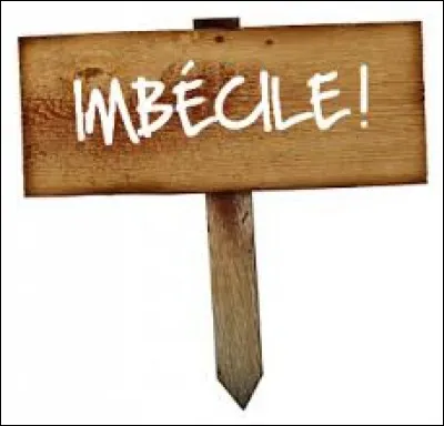 ''Il n'y a que les imbéciles qui ne changent pas d'avis. Je l'ai toujours dit.''