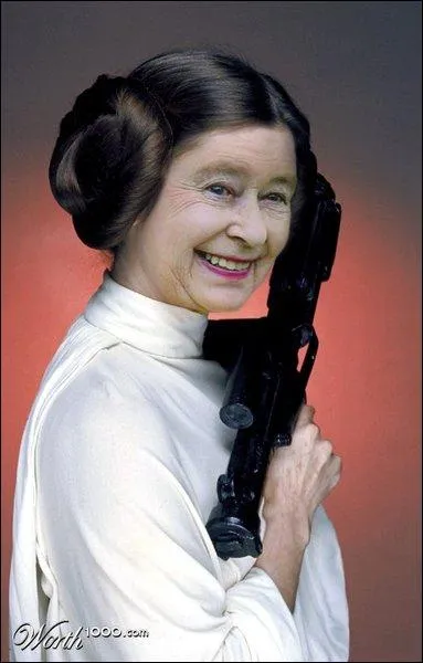 Sous les traits de la Princesse Leia, se cache une reine, laquelle ?