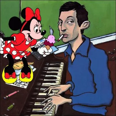Serge Gainsbourg aurait-il pu poinonner les billets d'entre au parc Disneyland Paris ?