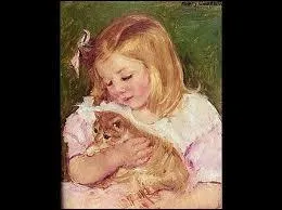Qui a peint Sara et son chat ?