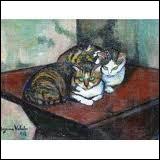 Qui a peint Les deux chats ?