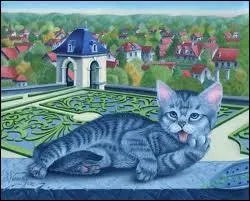 Qui a peint ce chat ?