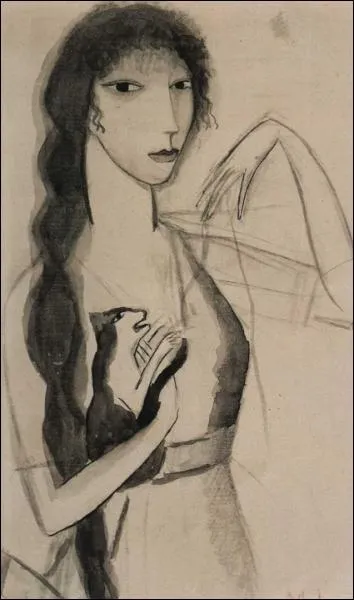 A qui doit-on 'Autoportrait au chat' ?