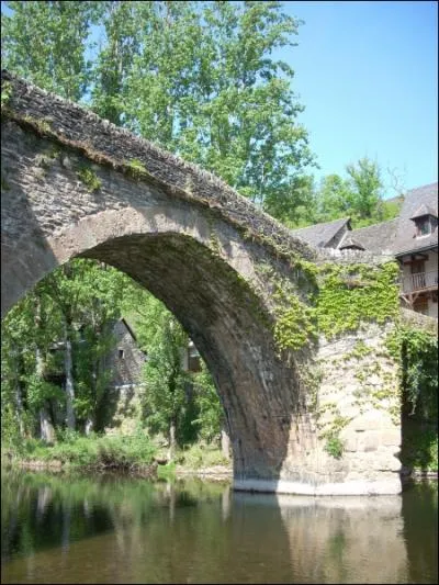 Quel est le style architectural de ce joli pont en dos d'ne ?