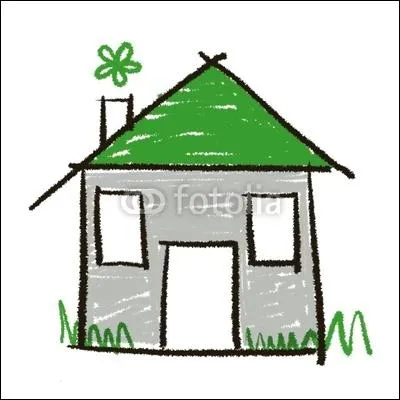 Nous ... ... ... ... ...  la maison