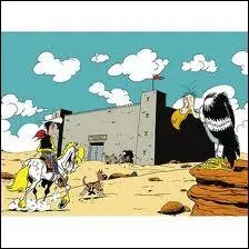Lucky Luke ramne inlassablement les Dalton au...