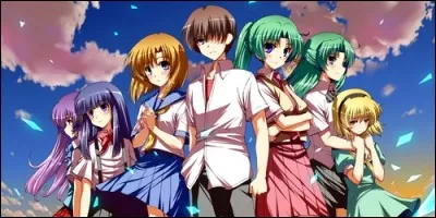 Dans "Higurashi no naku koro ni", quel est le nom du village maudit o&ugrave; vivent les h&eacute;ros ?