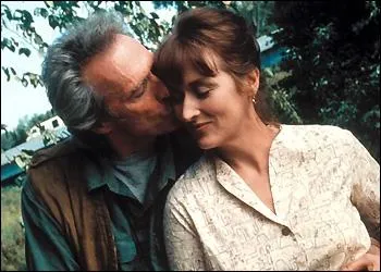 Clint Eastwood et Meryl Streep dans...