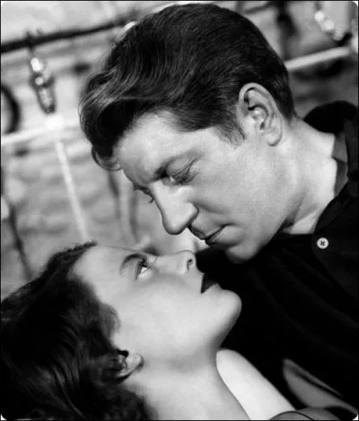 Jean Gabin et Michle Morgan.
