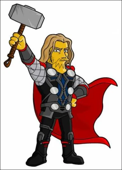 Je suis aussi un Dieu Nordique.