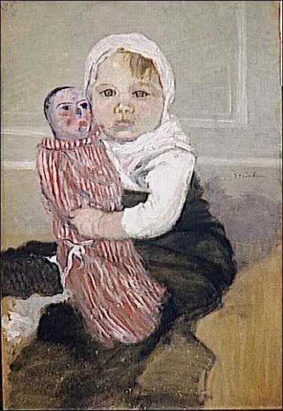 Qui a peint Fillette  la poupe (Muse d'Orsay) ?