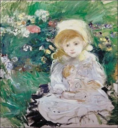 Qui a peint Fillette  la poupe ?