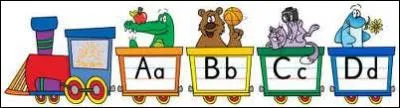 Compltez la phrase : 'Le 'W' est un peu comme ... du train de l'alphabet'.