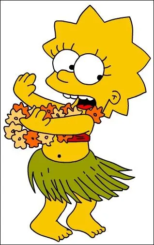 De quel instrument joue Elisabeth (Lisa) Simpson ?