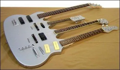 Quel est le nombre maximum de manches qu'une guitare lectrique peut avoir ?