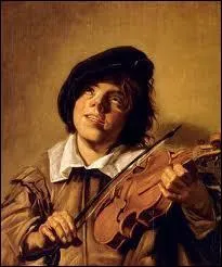 Qui a peint 'Garon jouant du violon' ?