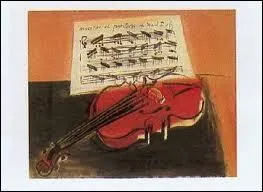 Qui a peint 'Violon rouge' ?