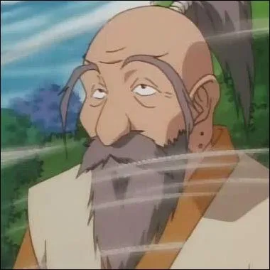 C'est le prsident du comit de l'examen des hunters. Avec qui s'amuse-t-il lors de l'examen, dans le dirigeable ? (Hunter  Hunter, Ntro)