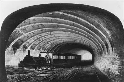 Dans quelle ville a t construite la premire ligne de mtro ?