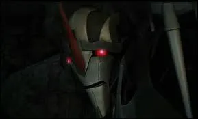 Bras droit, lgerement pleutre, de Megatron, il veut prendre sa place, qui est-ce ?