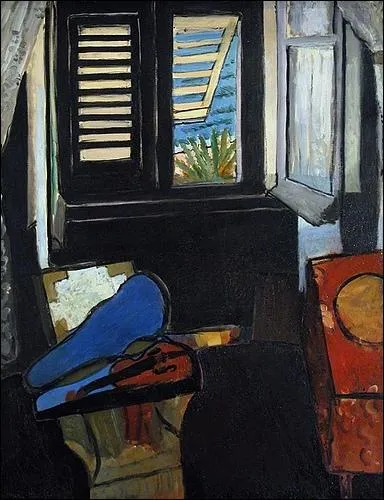 Qui a peint Intrieur au violon ?