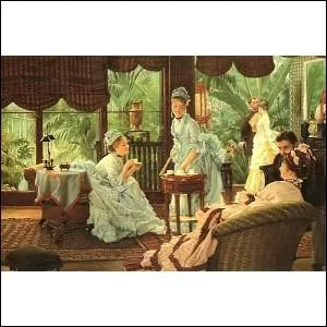 Qui a peint Le salon de th ?