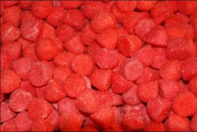 Comment s'appellent ces bonbons en forme de fraise ?