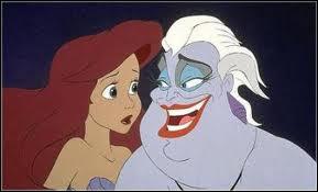 Comment disparait la méchante Ursula dans ' La petite sirène ' ?