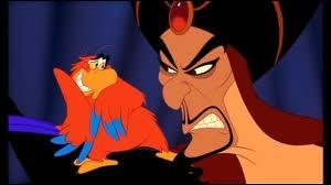 Comment disparait le méchant Jafar dans ' Aladdin ' ?