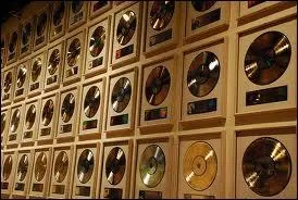 Lequel de ces albums est un disque d'or ?