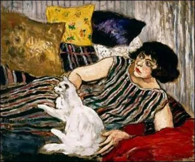 Qui a peint Suzanne et son chat ?