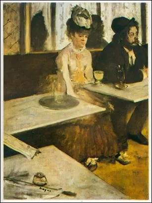 Qui est cette 'buveuse d'absinthe' célèbre toile de Degas ?