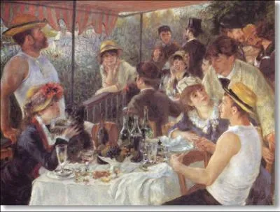 Laquelle des ces femmes figure sur 'Le djeuner des canotiers' de'Auguste Renoir ?