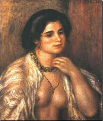 'Gabrielle' est un des modles favoris d'Auguste Renoir, qui tait-elle ?
