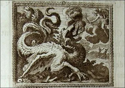 Je suis un serpent monstrueux qu'Hra lana  la poursuite de Lto. Enfant, j'ai tu un monstre dans son repaire  Delphes. Qui suis-je ?